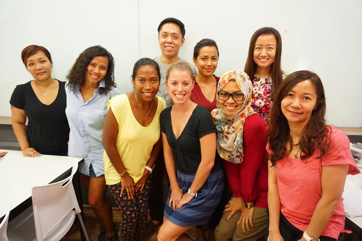 French Studio language school classroom in Singapore